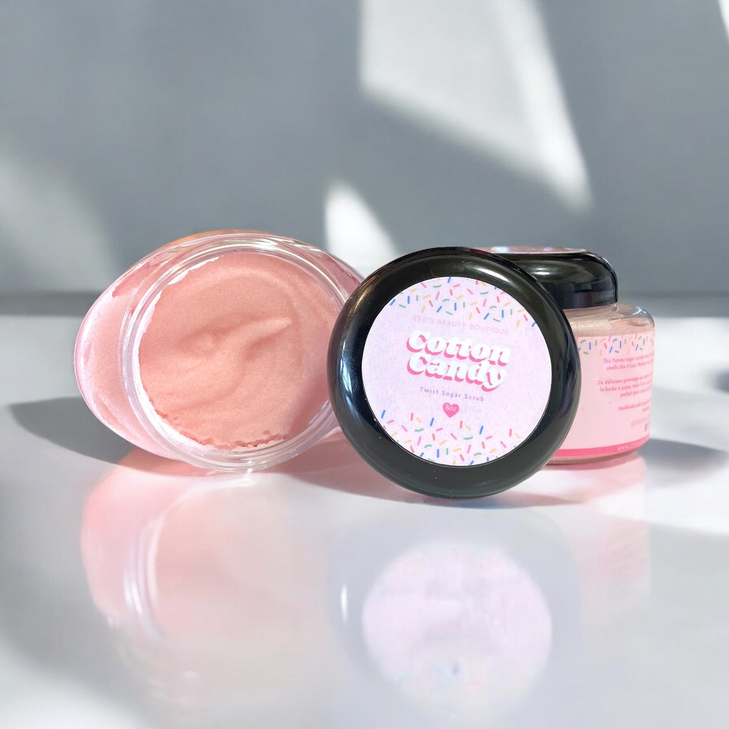 Cotton Candy Twist Sugar Scrub 8oz